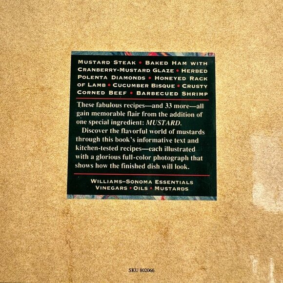 Williams Sonoma Essentials: Vinegars Oils & Mustards Book Set Recipes Cookbooks - Picture 2 of 10